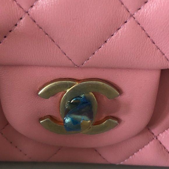 SOLD 🛑Chanel mini New with tag pink lovers 019 - Picture 3 of 8